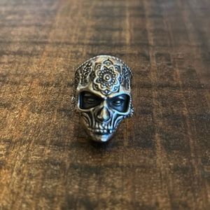 Men's Skull Ring Size 10